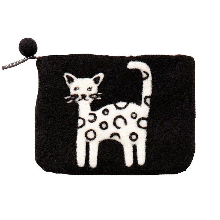 Felted Cat Purse