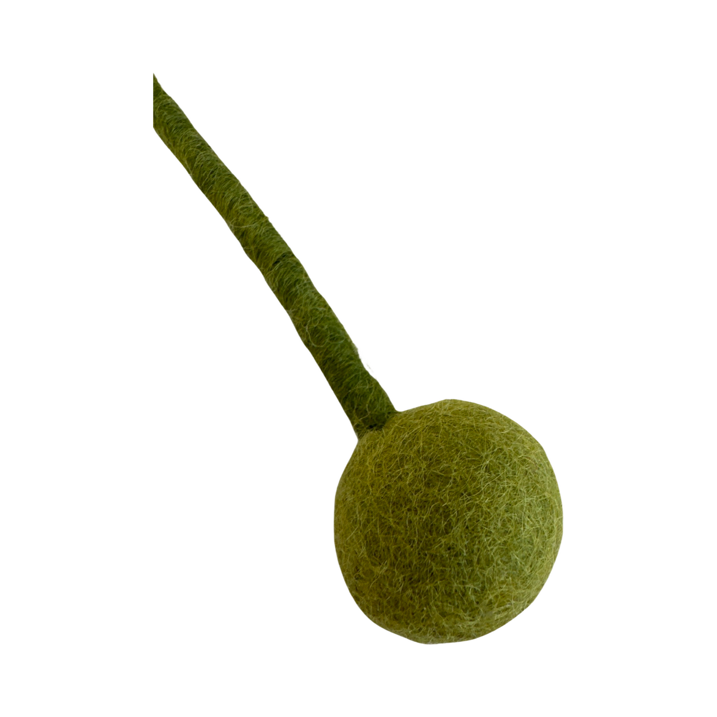 Hand Felted Ball Flower