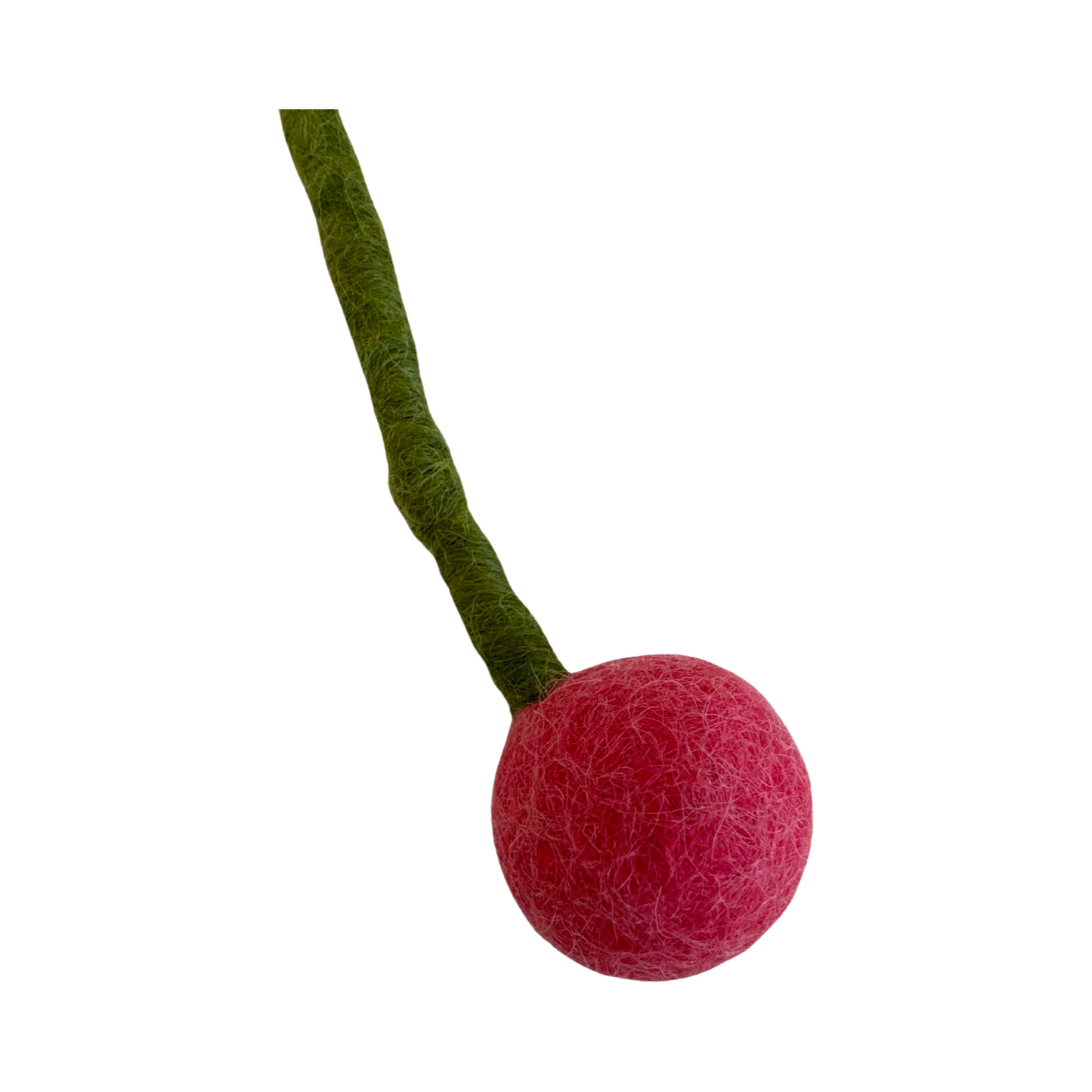 Hand Felted Ball Flower