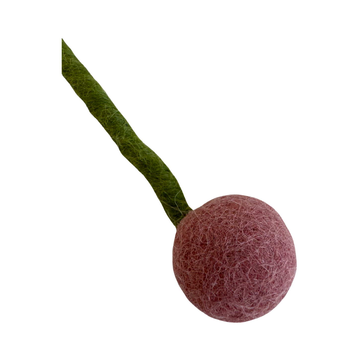 Hand Felted Ball Flower