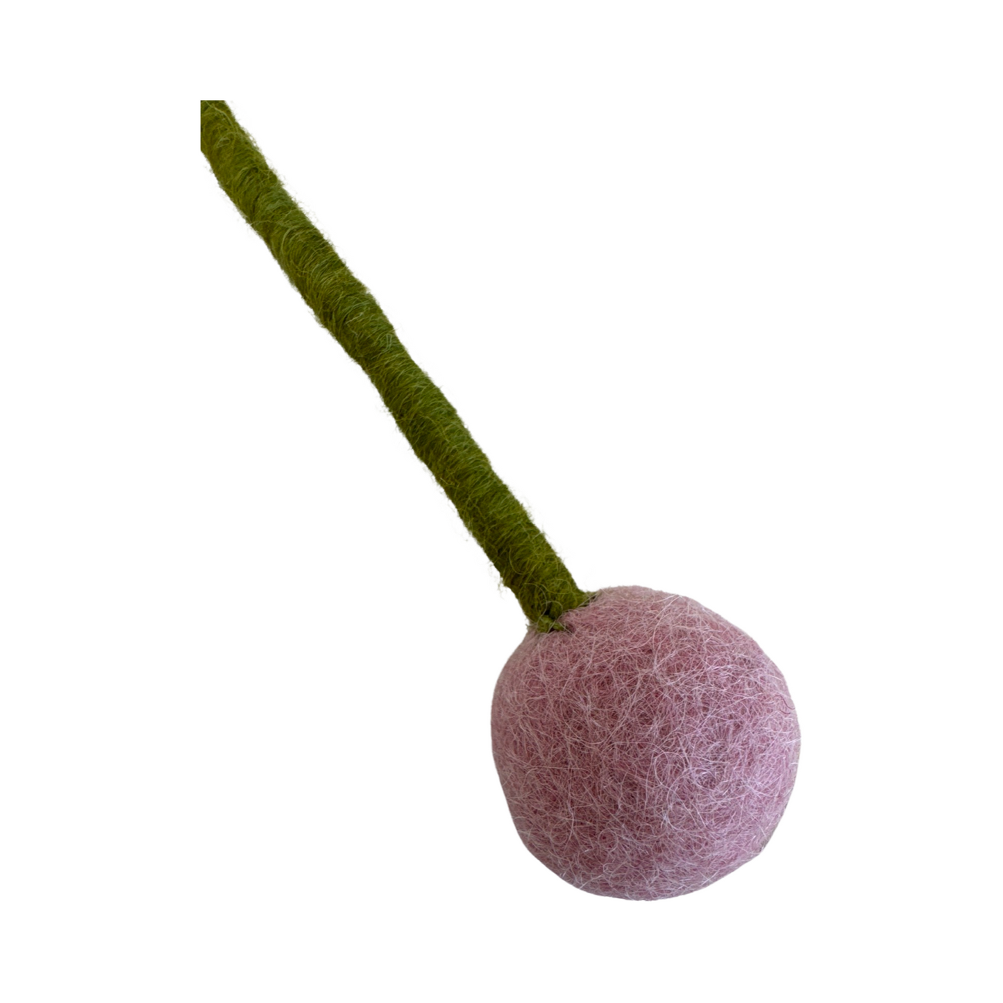 Hand Felted Ball Flower