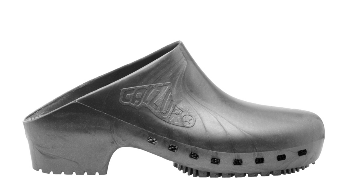 Metallic Grey Calzuro Classic Clog Scandihoo