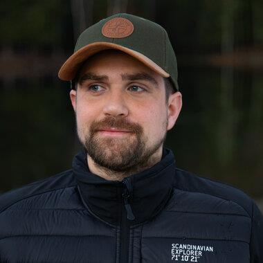 Scandinavian Explorer Cap in Olive