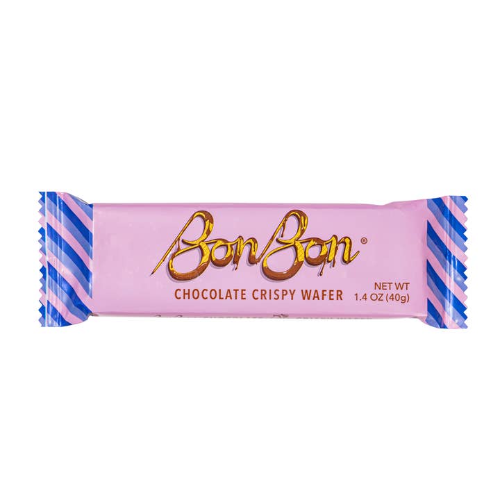 Chocolate Crispy Wafer Bar by BonBon Candy of Sweden