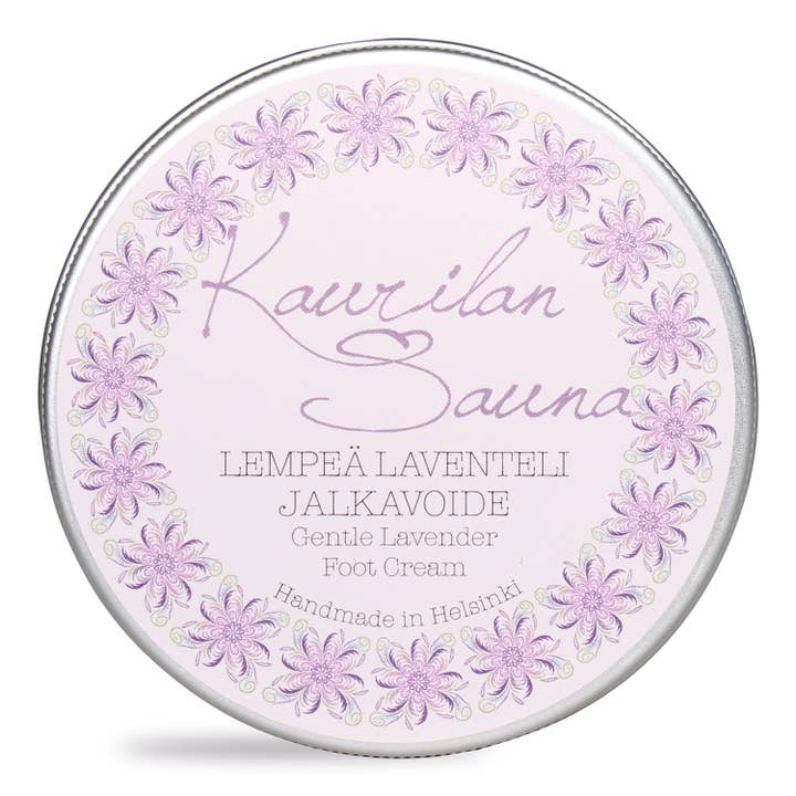 Gentle Lavender Foot Cream by Kaurilan Sauna