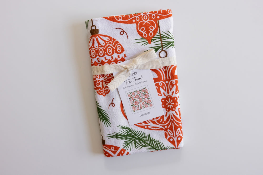 
                      
                        Holiday Ornaments Tea Towel
                      
                    