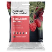 Nordiskt Lakritskok Salt Licorice - Raspberry