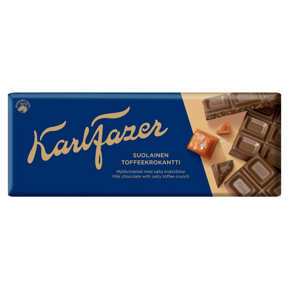 Salty Toffee Crunch Milk Chocolate - Karlfaser