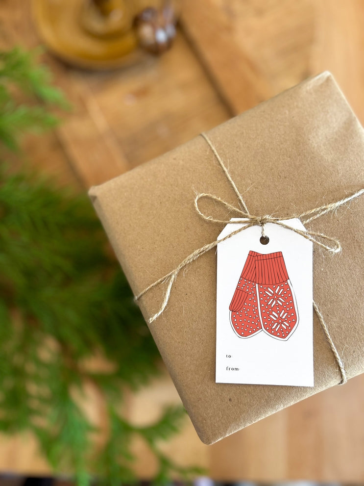 
                      
                        Scandinavian Mittens & Gnome Christmas Gift Tag Set
                      
                    