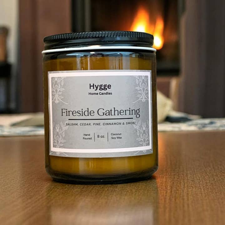 Hygge Candle Jar -Fireside Gathering