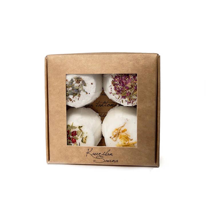 Foot Bath Bombs by Kaurilan Sauna