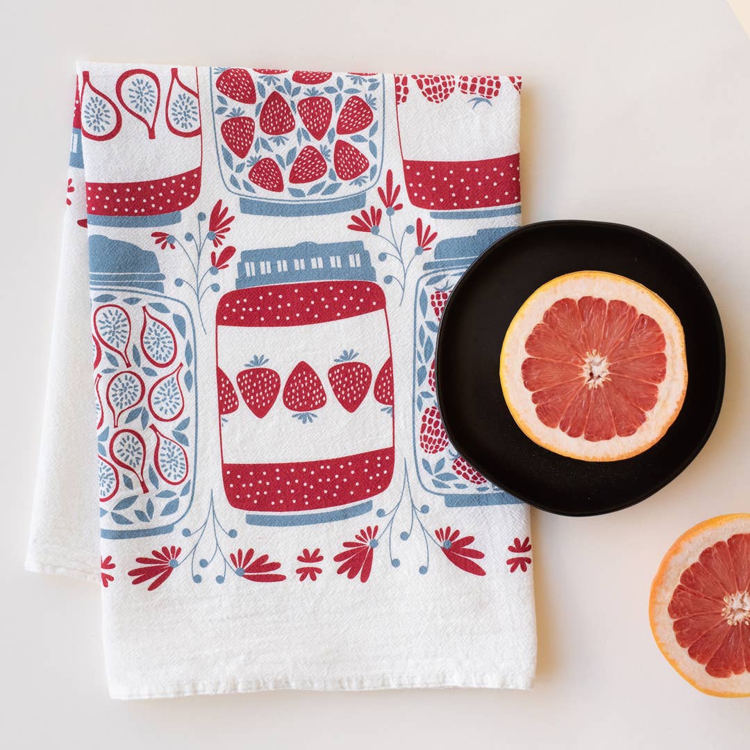 Kitchen Tea Towel - Jam & Jelly