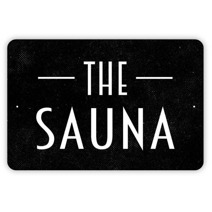 Sauna Sign