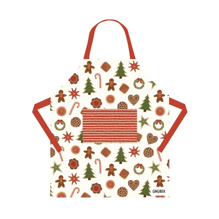 Christmas Holiday Cookies Children's Apron