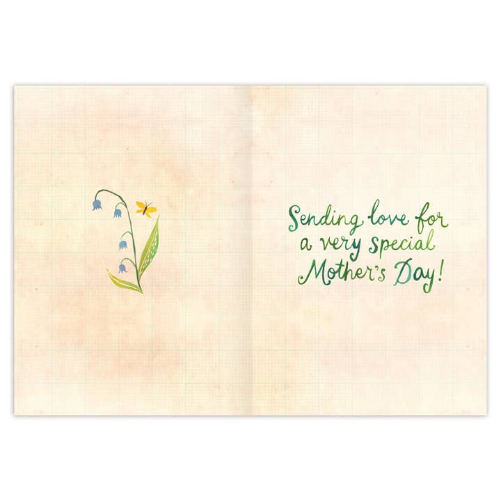Yellow Bird Mother's Day Card