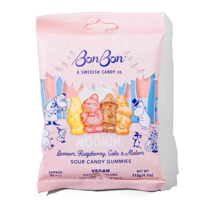 Moomin Sour Gummies BonBon Candy of Sweden