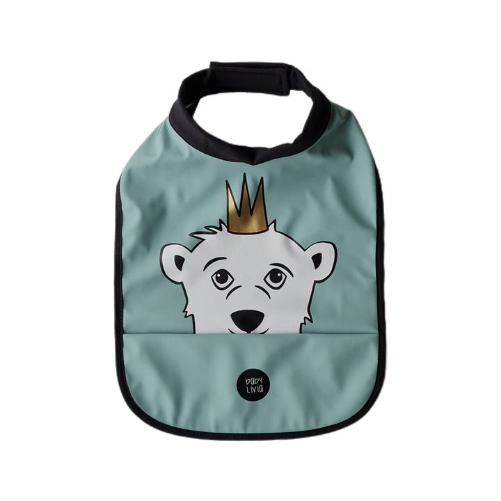Isak the Polar Bear Bib