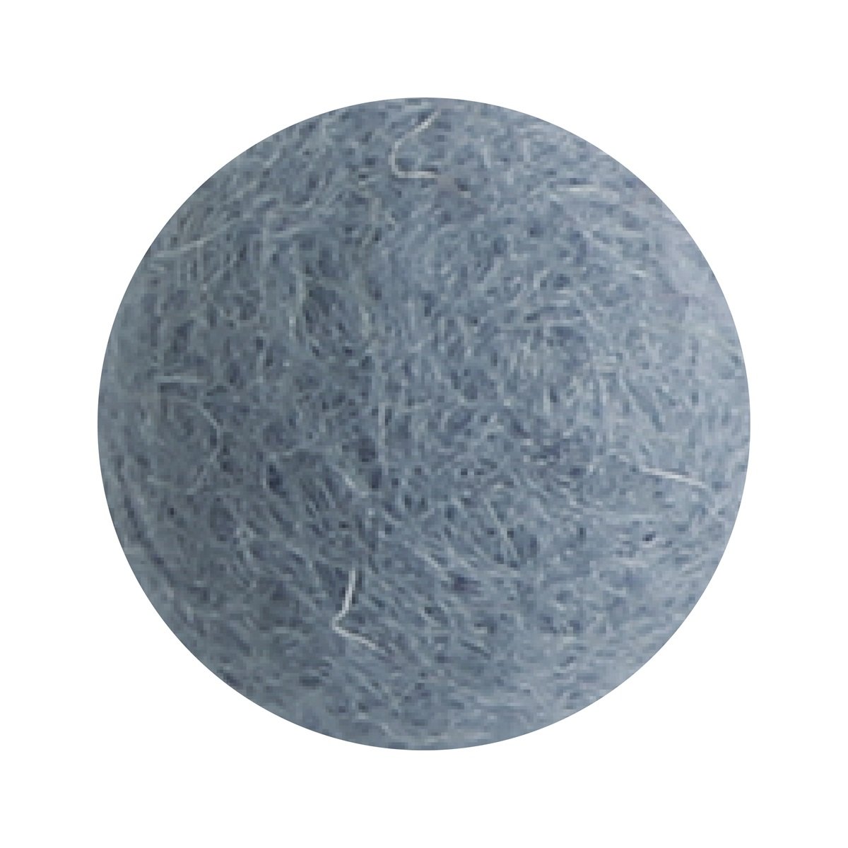 Hand Felted Sea Blue XL Flower