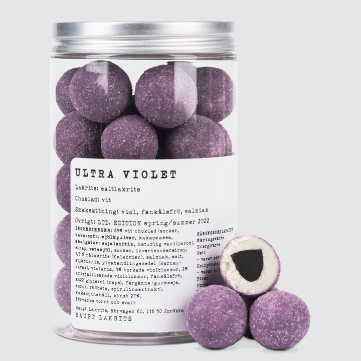 Ultra Violet Chocolate + Licorice