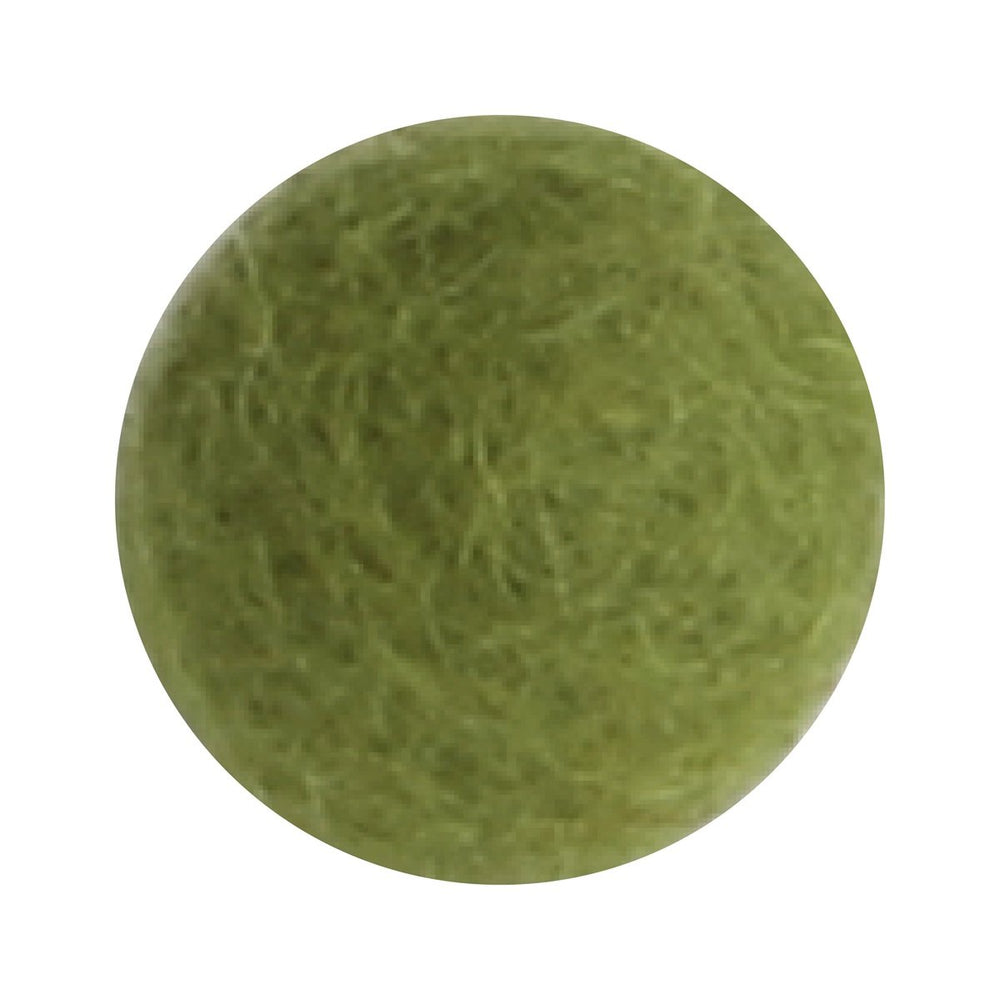 Hand Felted Green XL Flower