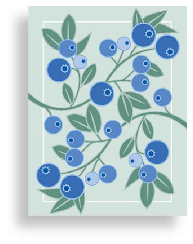 Blueberries Card