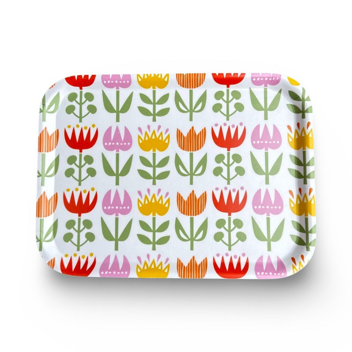 Tulip Red Tray