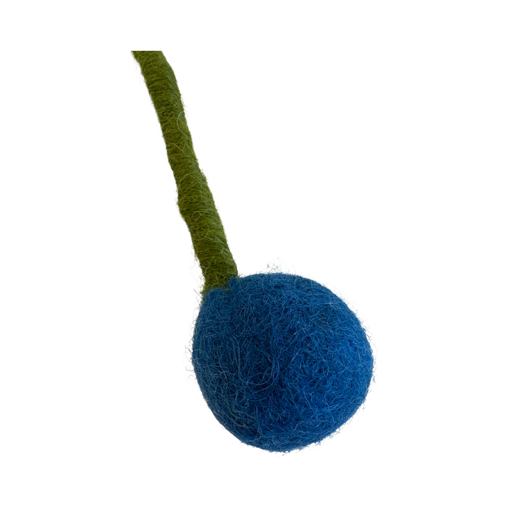 
                      
                        Hand Felted Ball Flower
                      
                    