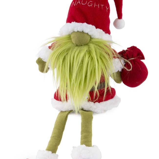 Christmas Gnome - Naughty Grinch