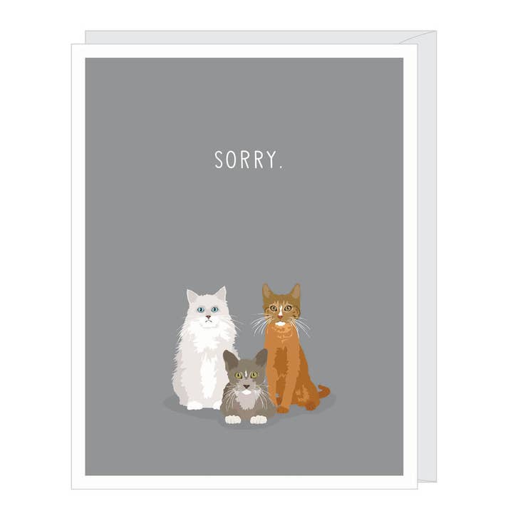 Sorry Cockapoo Sorry. Pet Sympathy Card – Scandihoo