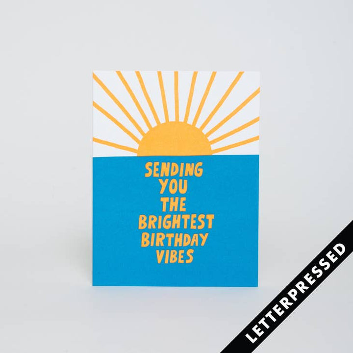 Brightest Birthday Vibes Card