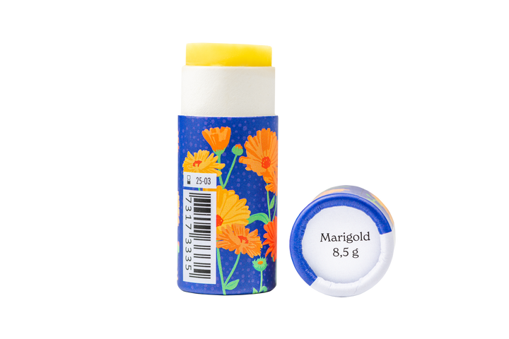 Lip balm - Marigold - paper package
