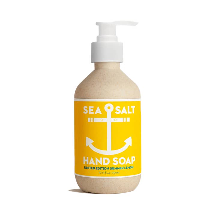 New! LEMON Sea Salt Organic Hand Wash