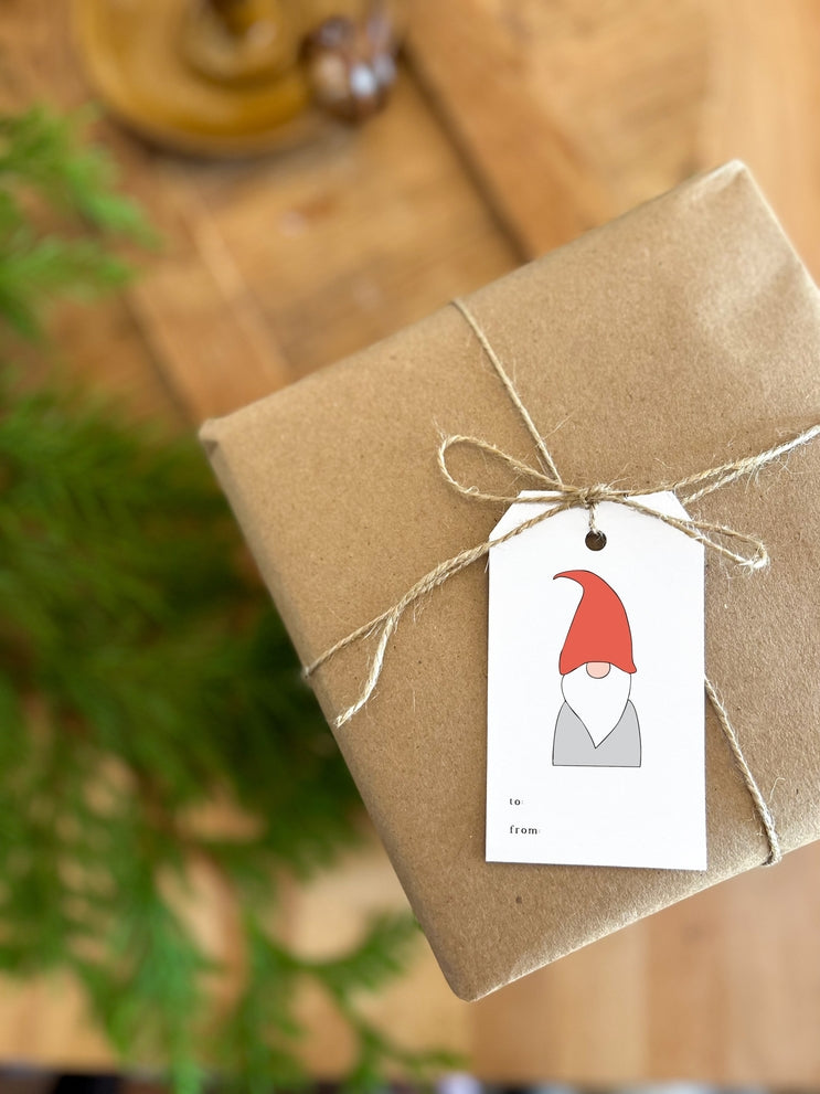 
                      
                        Scandinavian Mittens & Gnome Christmas Gift Tag Set
                      
                    