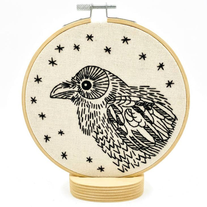 Raven-Nevermore Embroidery Kit