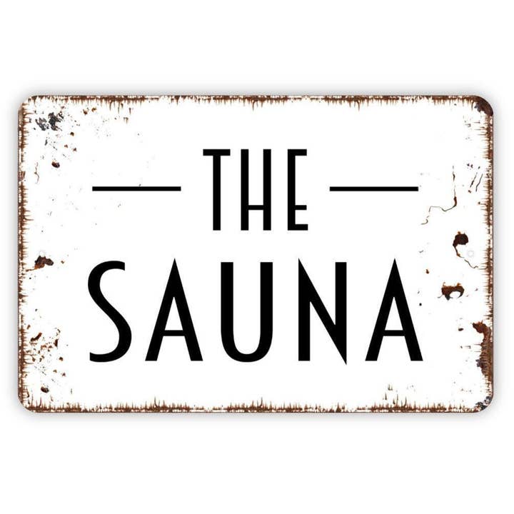 
                      
                        Sauna Sign
                      
                    