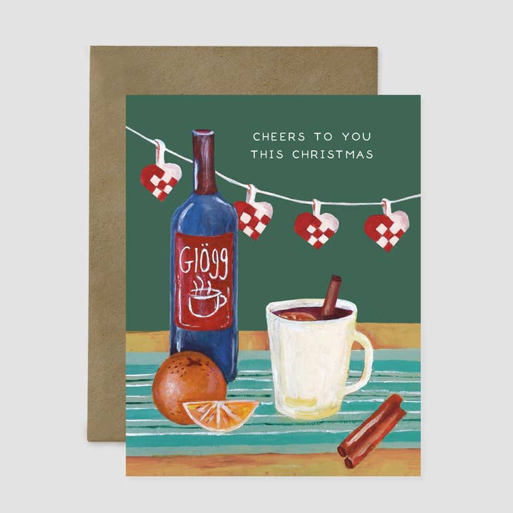 Cheers To You This Christmas Card