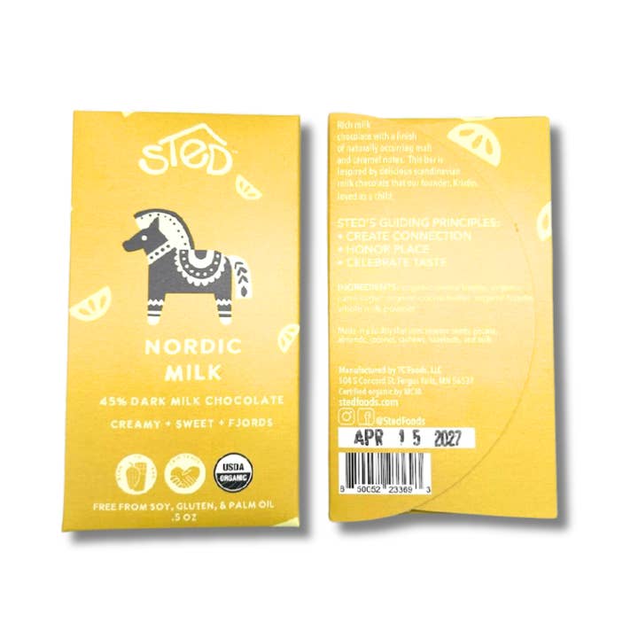 Mini Nordic Milk Chocolate Bar