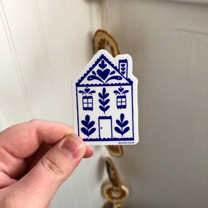 Nordic House Scandinavian Sticker