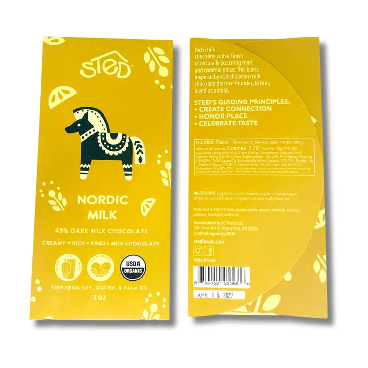 Nordic Milk Chocolate Bar