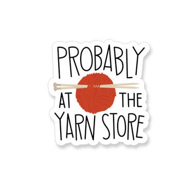 Yarn Store Sticker