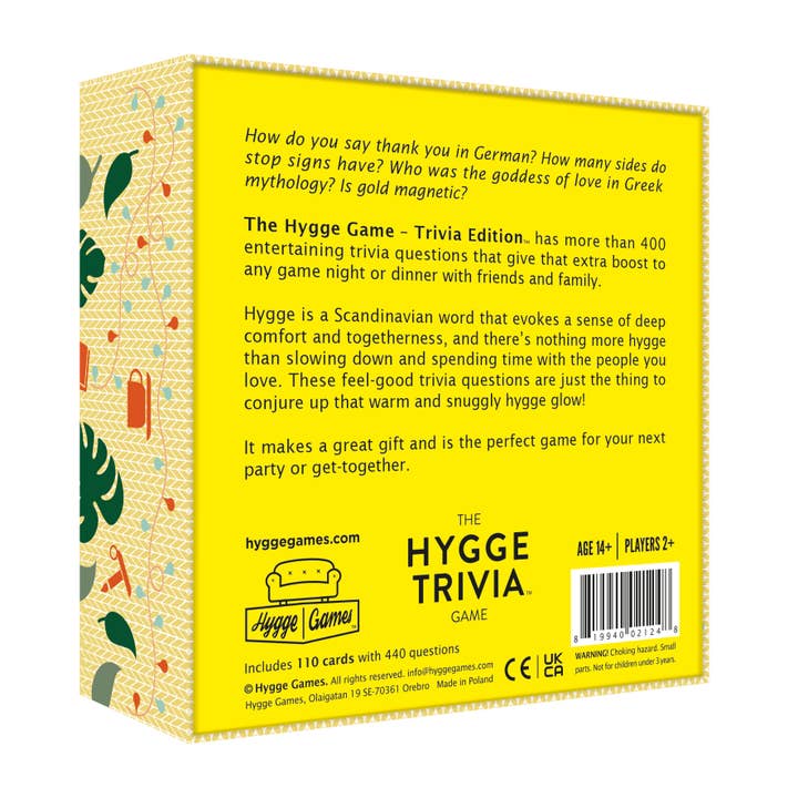 
                      
                        The Hygge Trivia Game
                      
                    