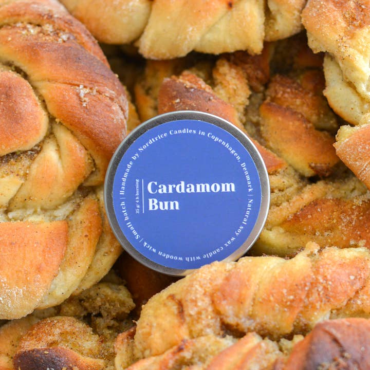 Cardamom Bun Soy Candle - Mini Tin