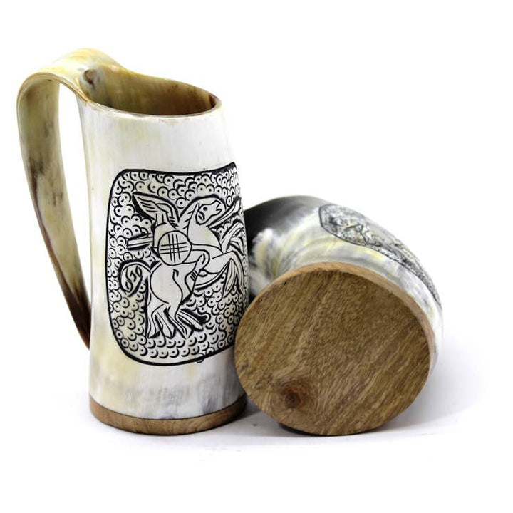 Viking Ox Horn Mug