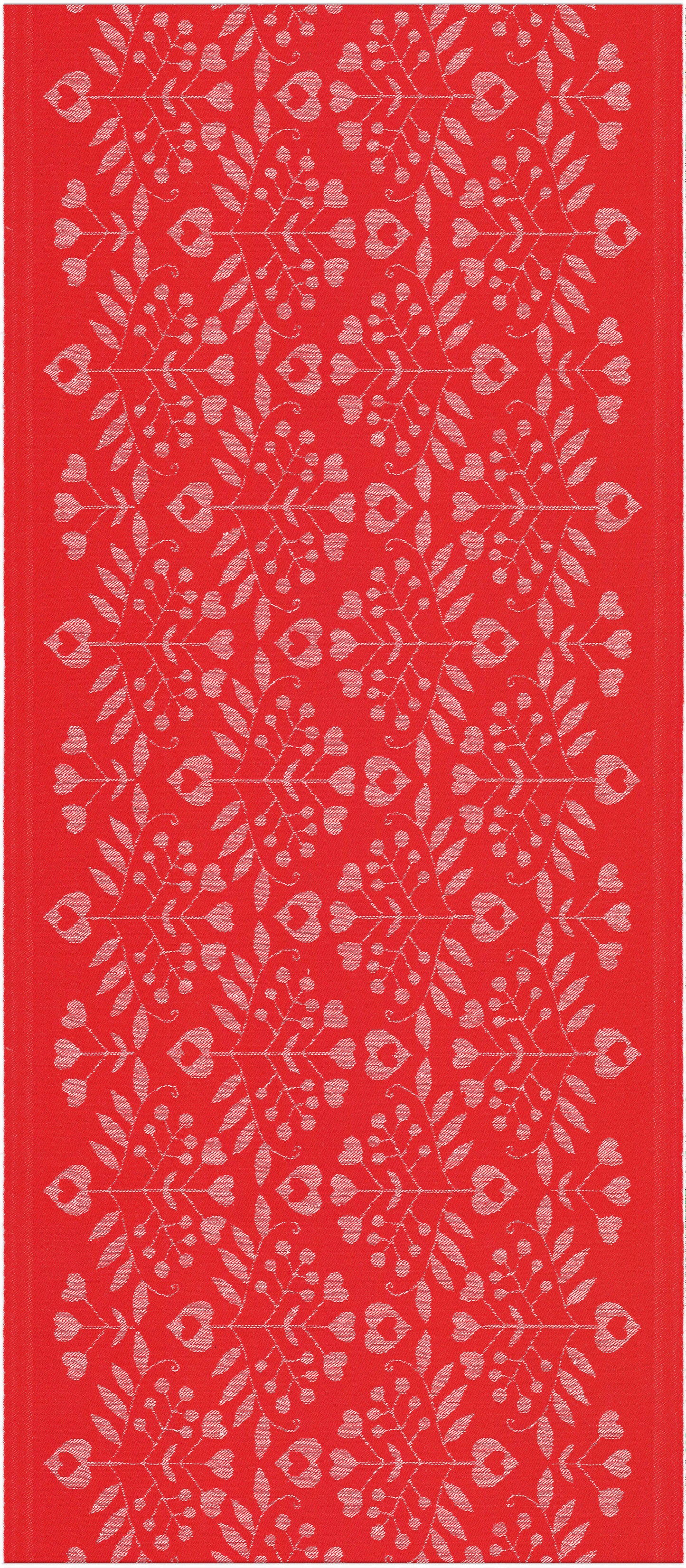 Ekelund Julhjärtan 35x80 Table Runner