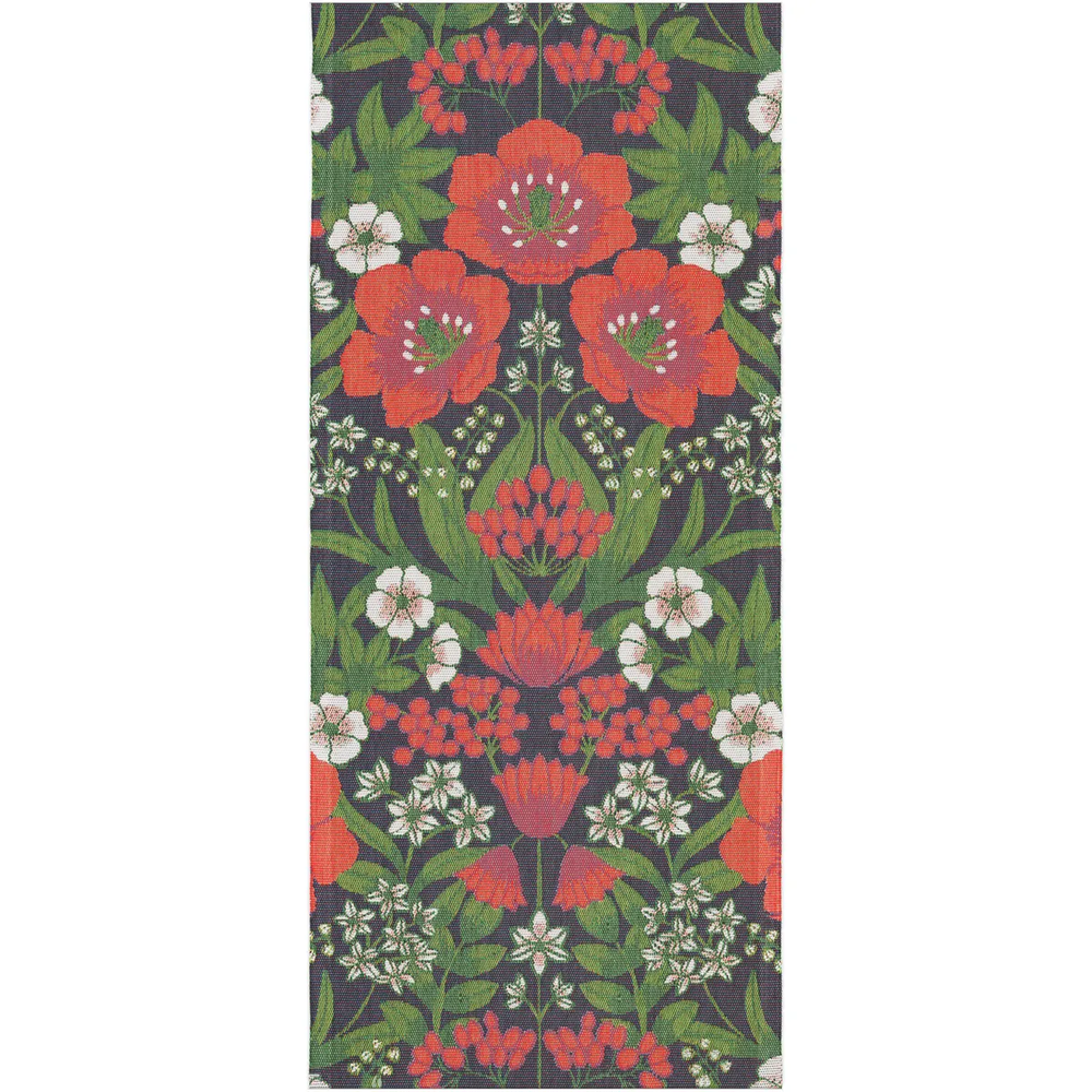 Julblommor Table Runner 35x80