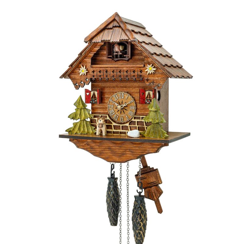 Cuckoo Clock with Dog Scandihoo