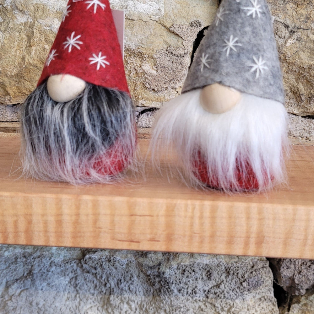 Red or Grey Snowflake Hat Gnomes
