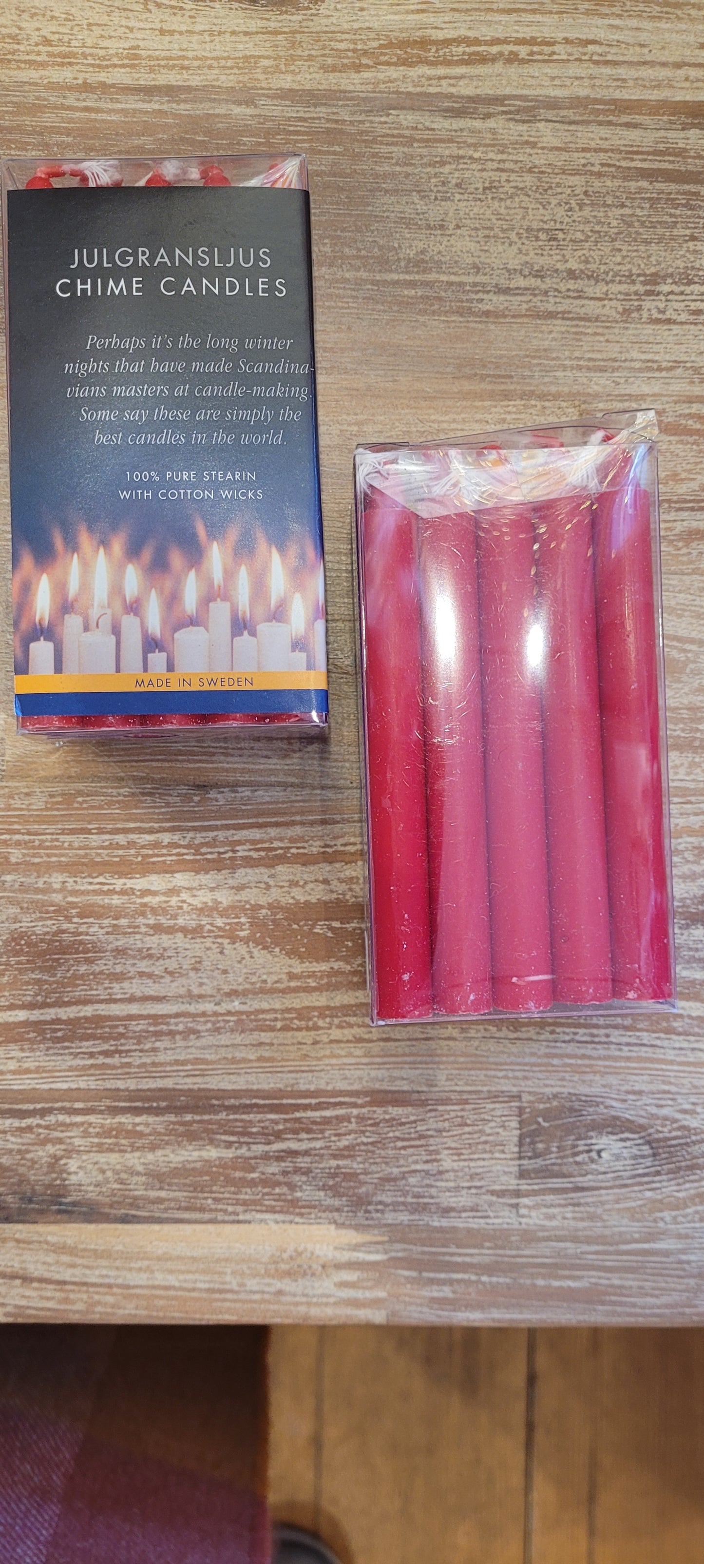 Julgransljus Chime Candles