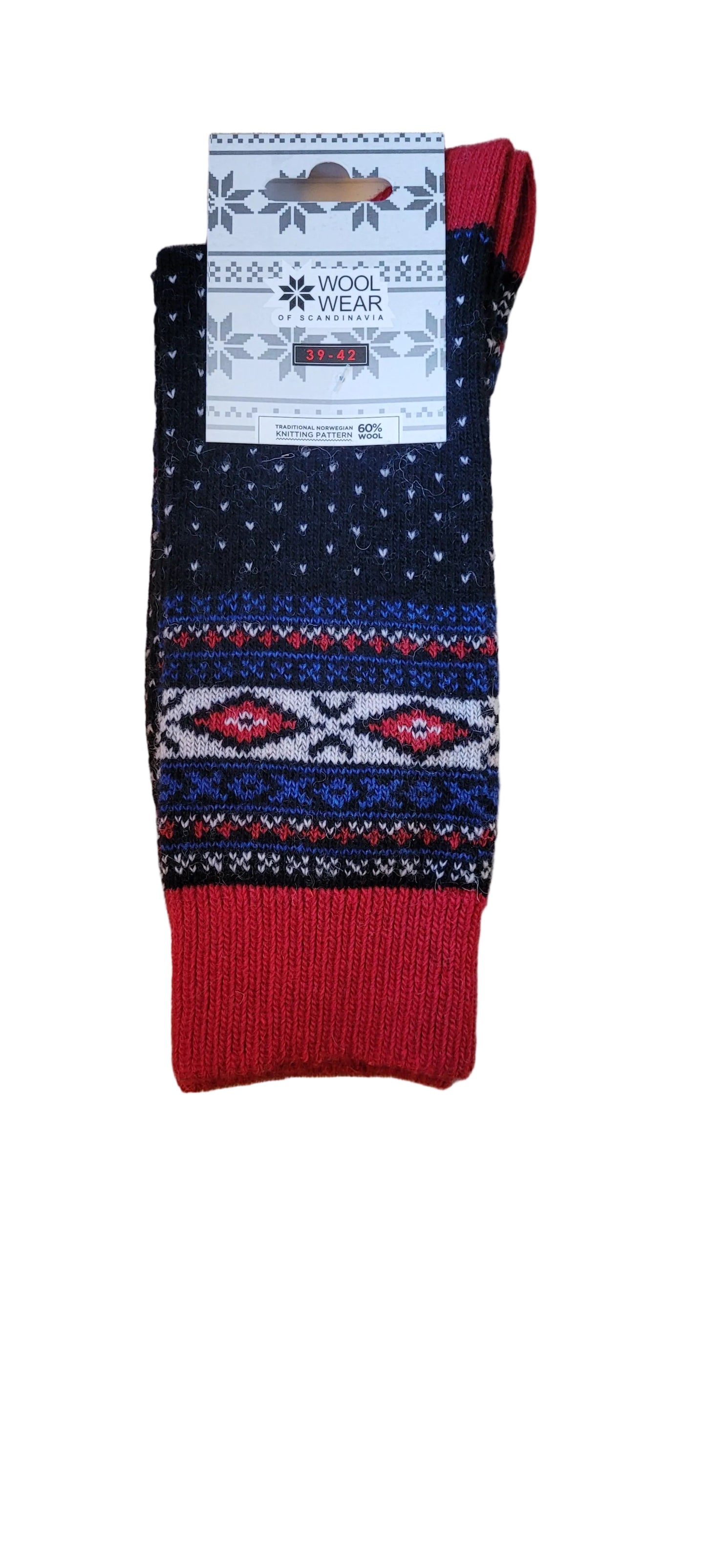 Scandi Knit Wool Wear Socks