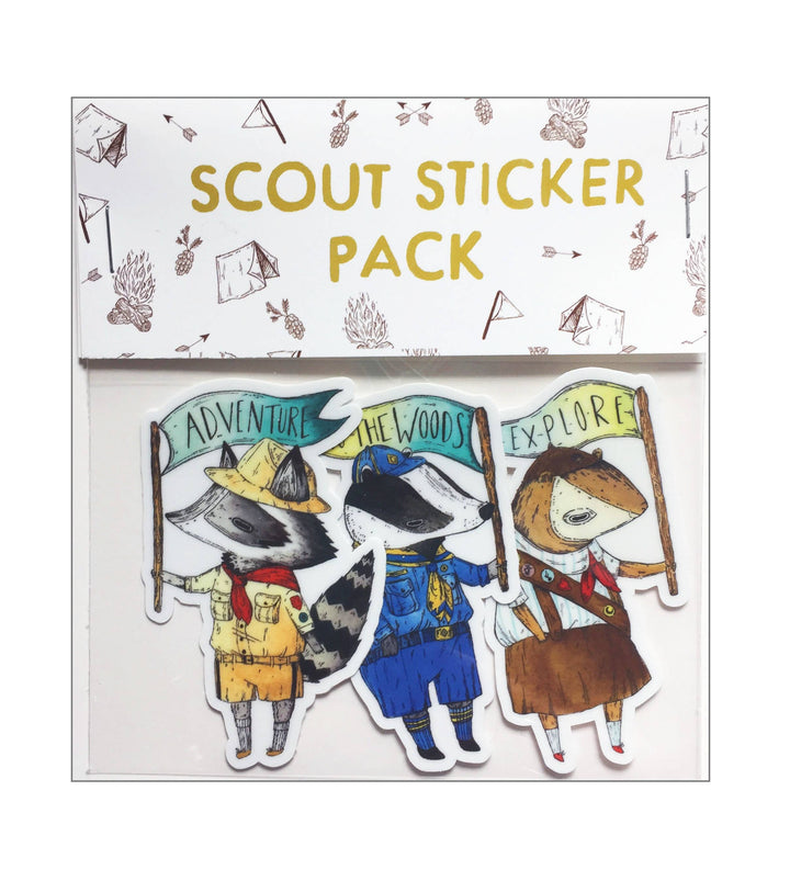 Scout Sticker - Pack of 3